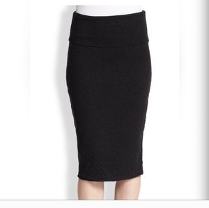 James Perse Stretch Cotton Jersey Pencil Ski